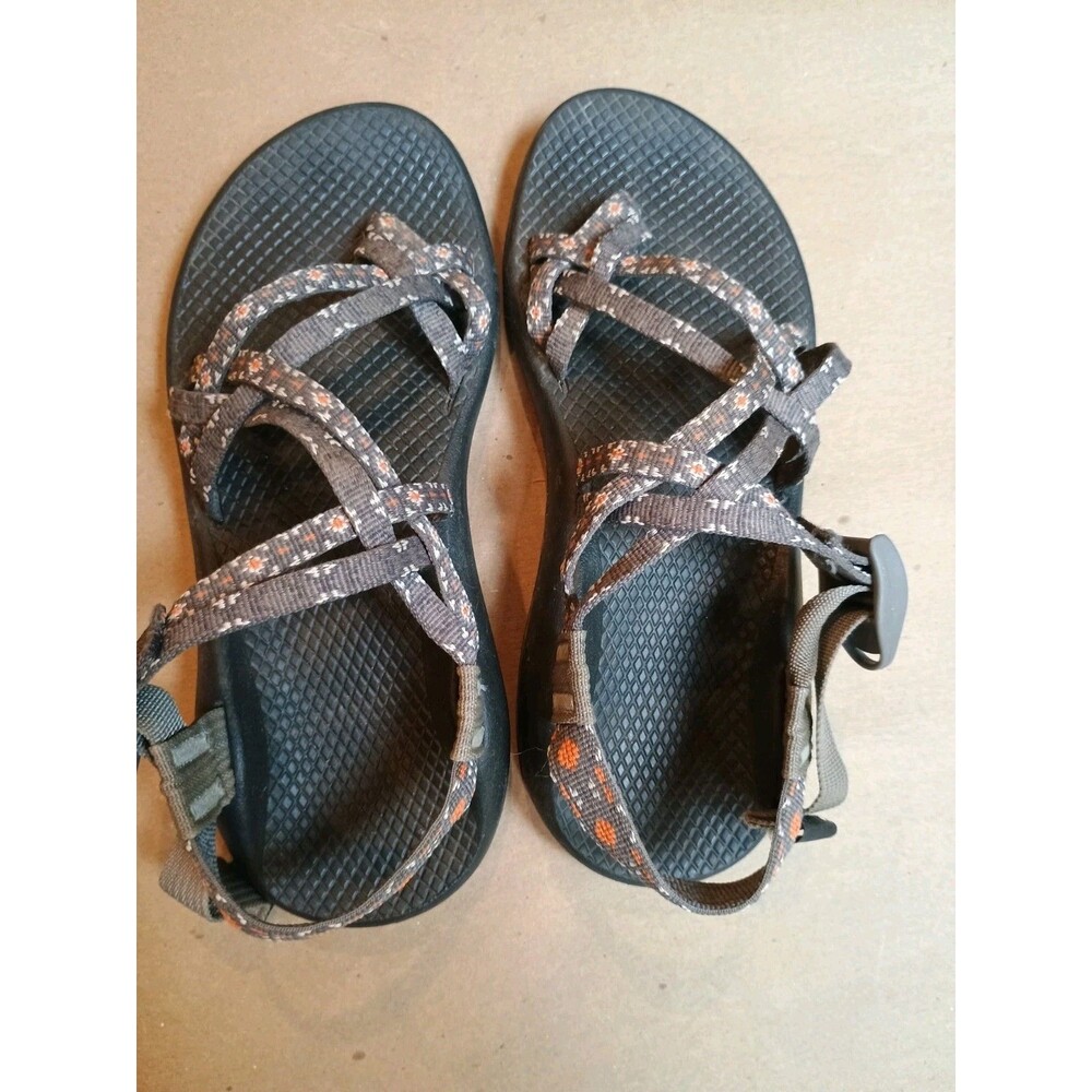 Chaco Women's ZX/2 Sandal Size 7 Creed Golden Strappy Adjustable Outdoor Hiking